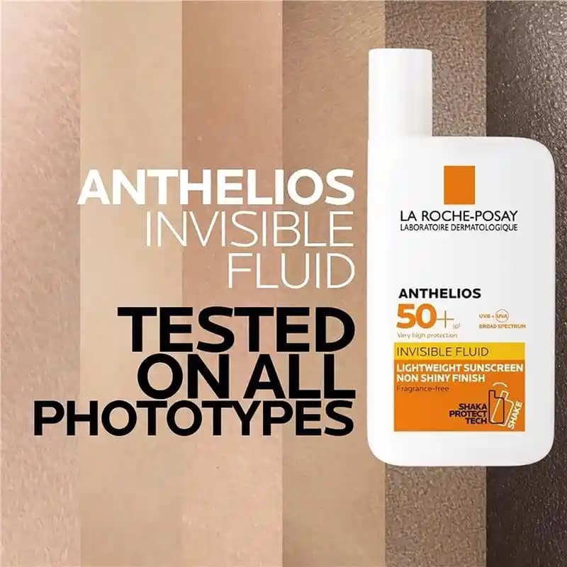 La Roche-Posay Anthelios Fluide Invisible SPF 50 PA++++: Günlük Kullanım İçin Yüksek Koruma Sağlayan Güneş Kremi