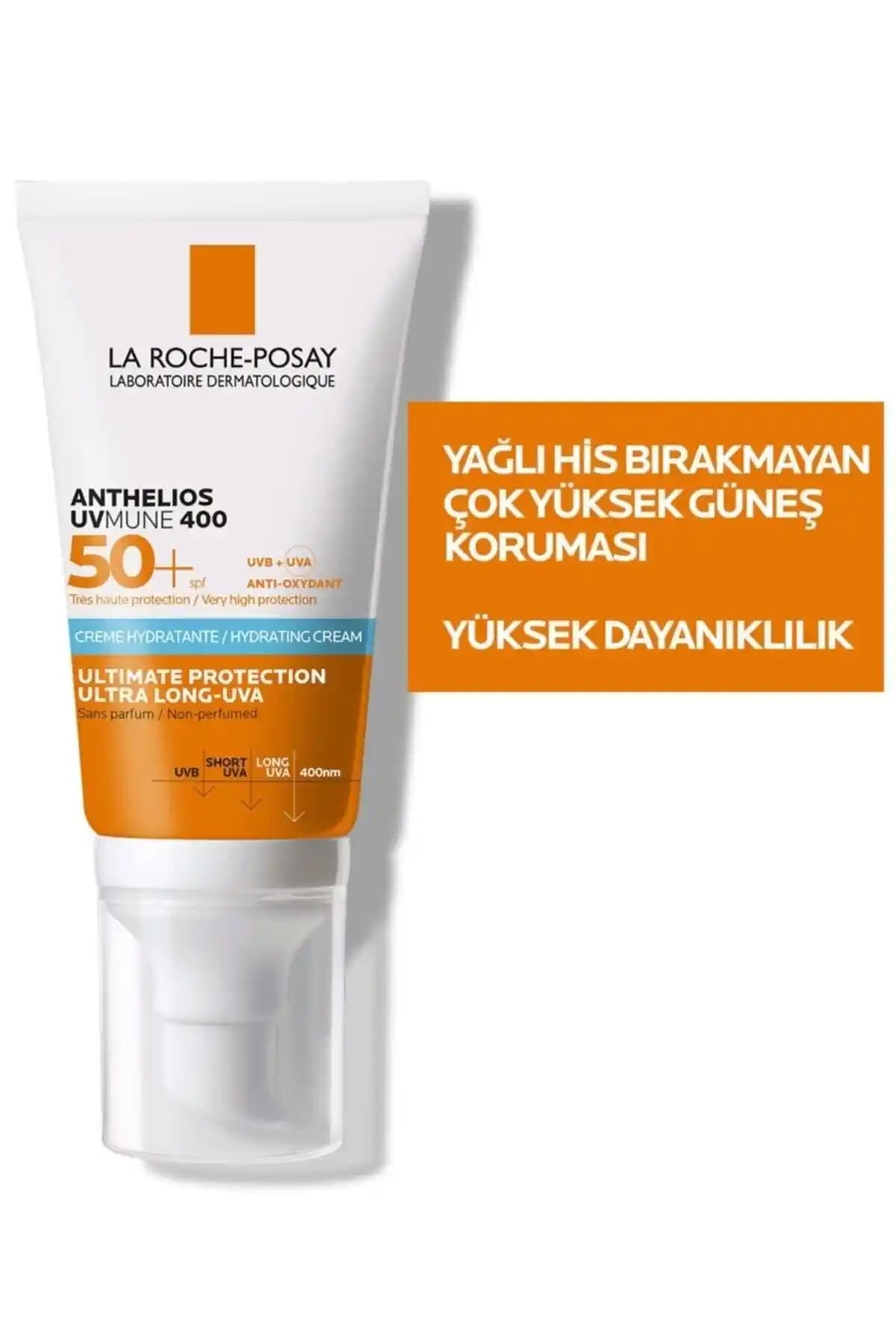 La Roche-Posay Anthelios UVMune SPF50+ Nemlendirici Güneş Kremi: Hassas Ciltler İçin Güçlü Koruma ve Nemlendirme