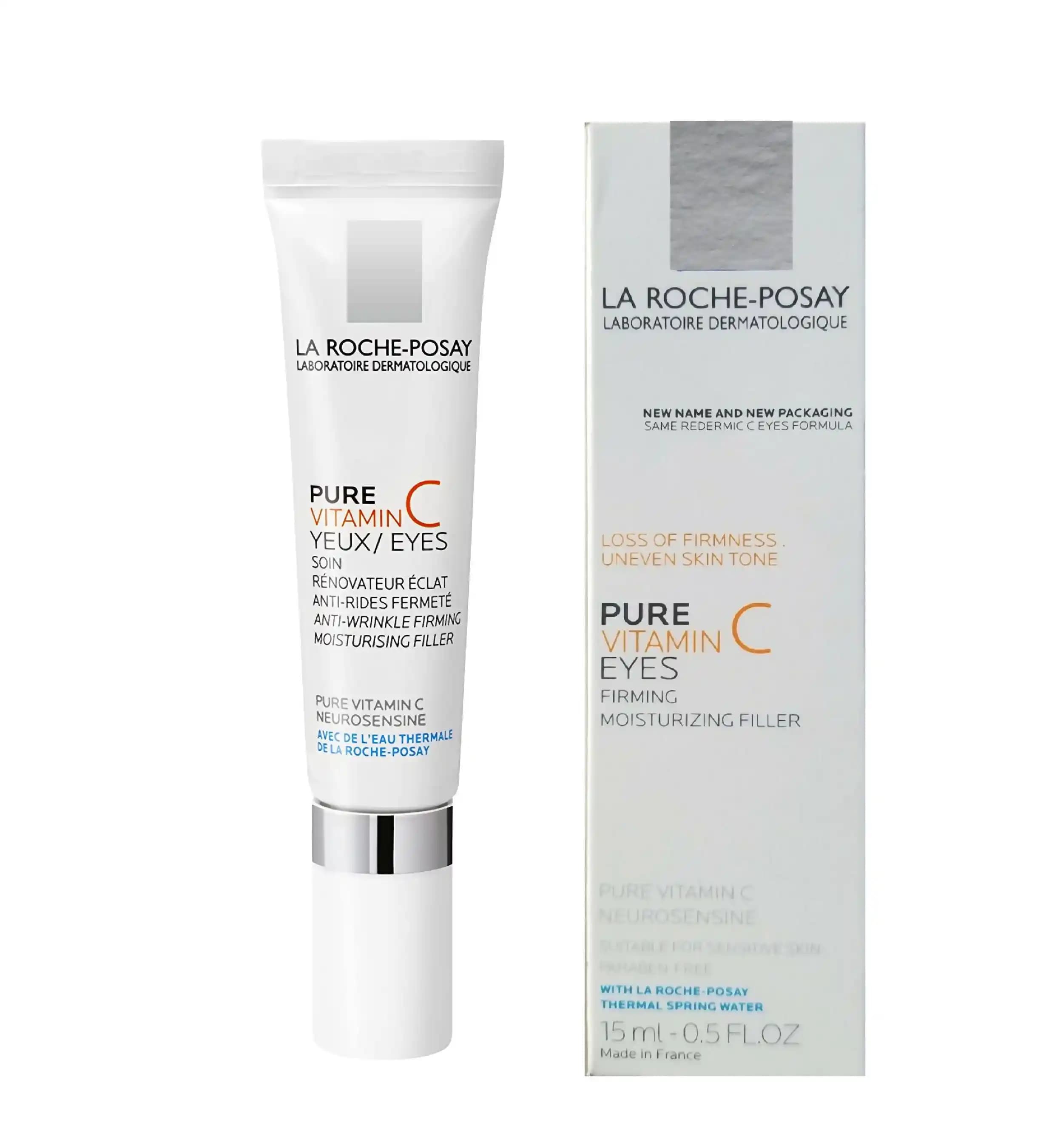 La Roche-Posay Pure Vitamin C Eyes Göz Çevresi Bakım Serumu Koyu Halkalar ve Kırışıklık Giderici