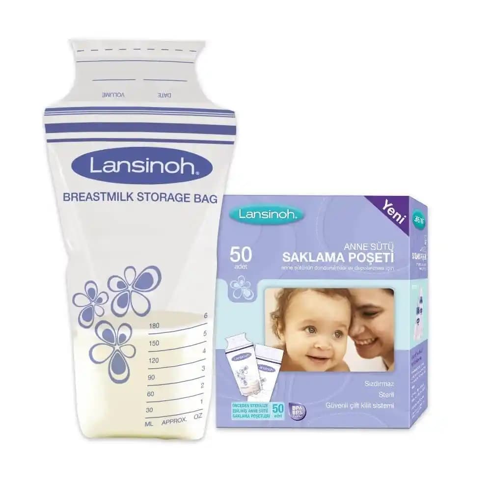 Lansinoh Süt Poşetleri ile Güvenli ve Pratik Anne Sütü Saklama Çözümü