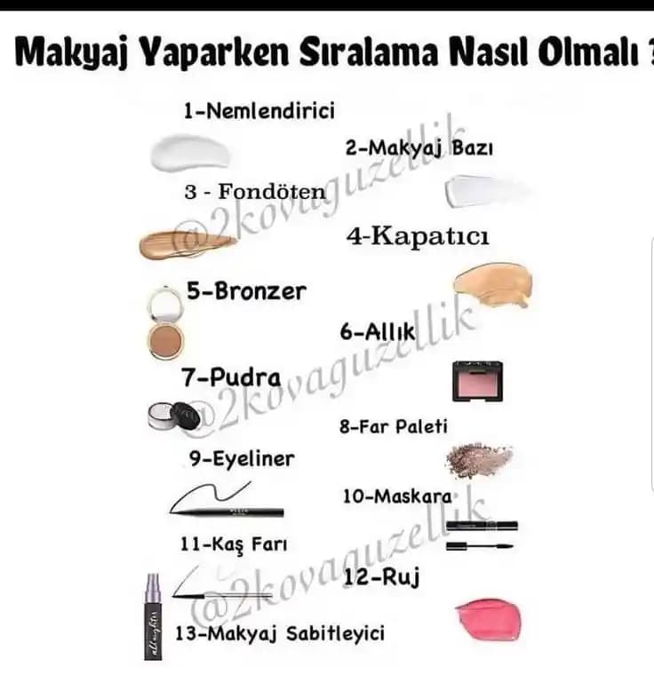 Makyaj Malzemeleri Sırası ve Doğru Uygulama Yöntemleri Rehberi