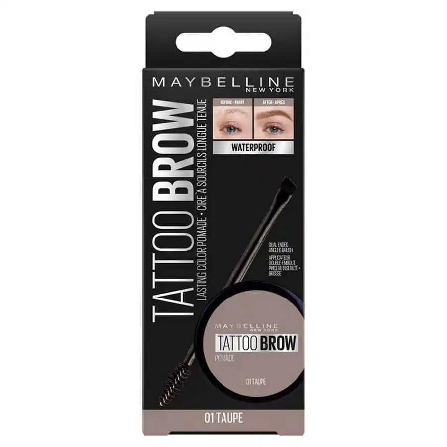 Maybelline Tattoo Brow Kaş Pomadası: Kalıcı ve Doğal Görünüm İçin En İyi Çözüm