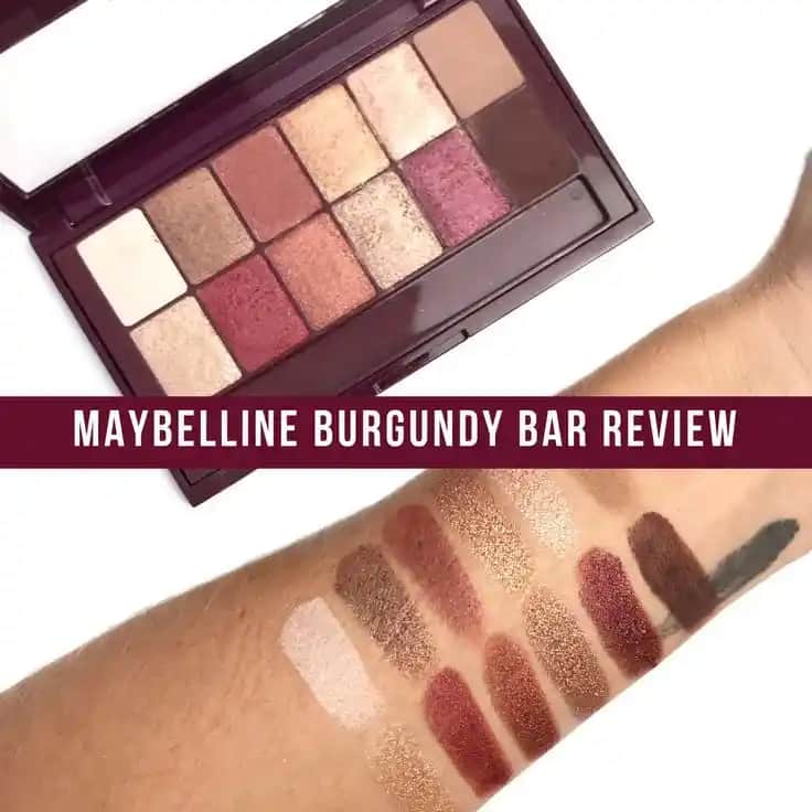 Maybelline The Burgundy Bar Paleti ile Göz Makyajında Derinlik ve Şıklık Yaratın