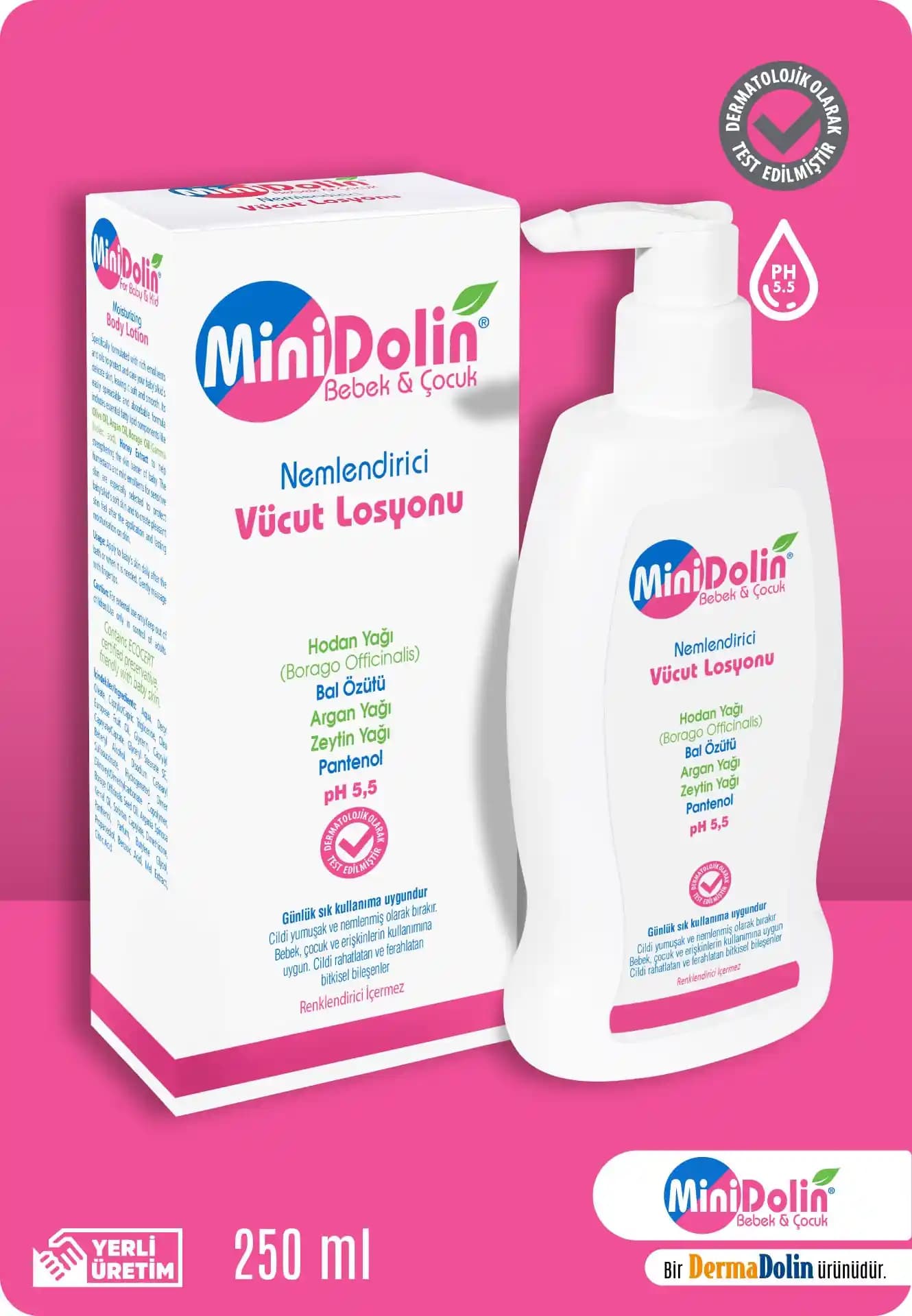 Minidolin Vücut Losyonu: Doğal İçeriklerle Nemlendirme ve Cilt Yenileme Özellikleri