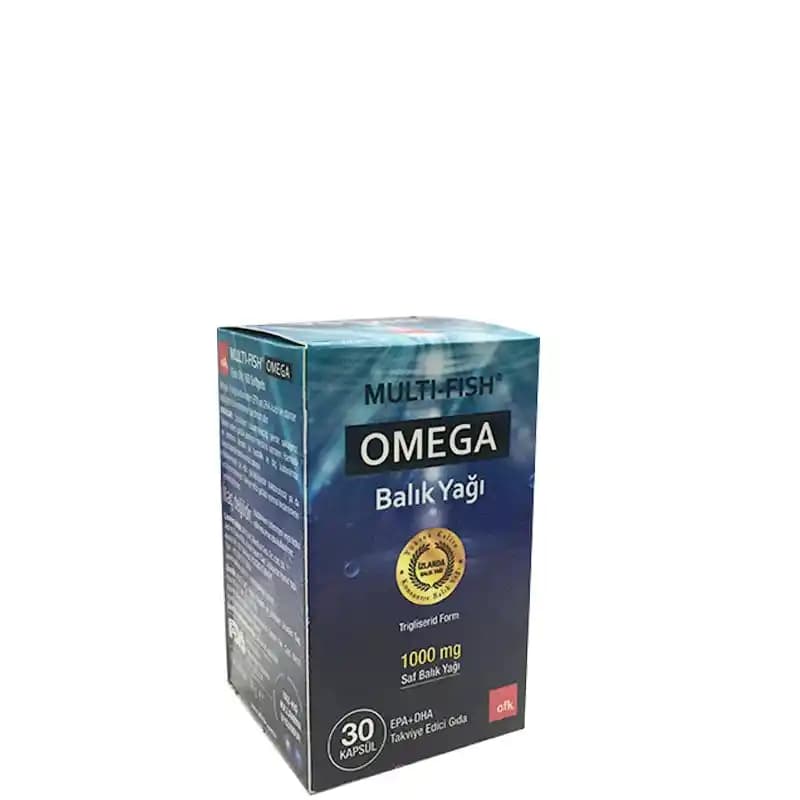 Multi Fish Balık Yağı: Cilt, Saç ve Genel Sağlık İçin Doğal Omega-3 Takviyesi