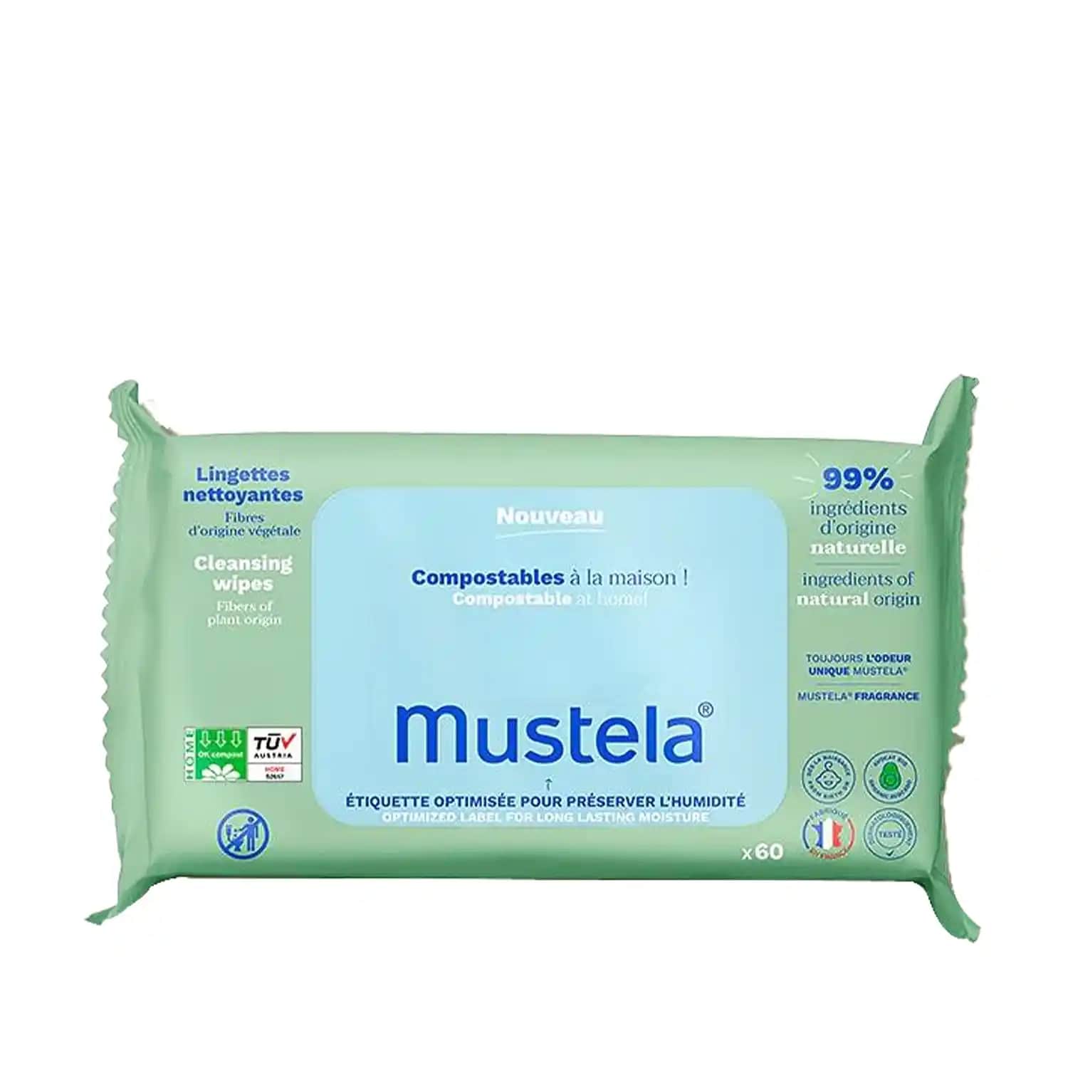 Mustela Islak Mendil: Bebek ve Çocuklar İçin Güvenli Temizlik Çözümü