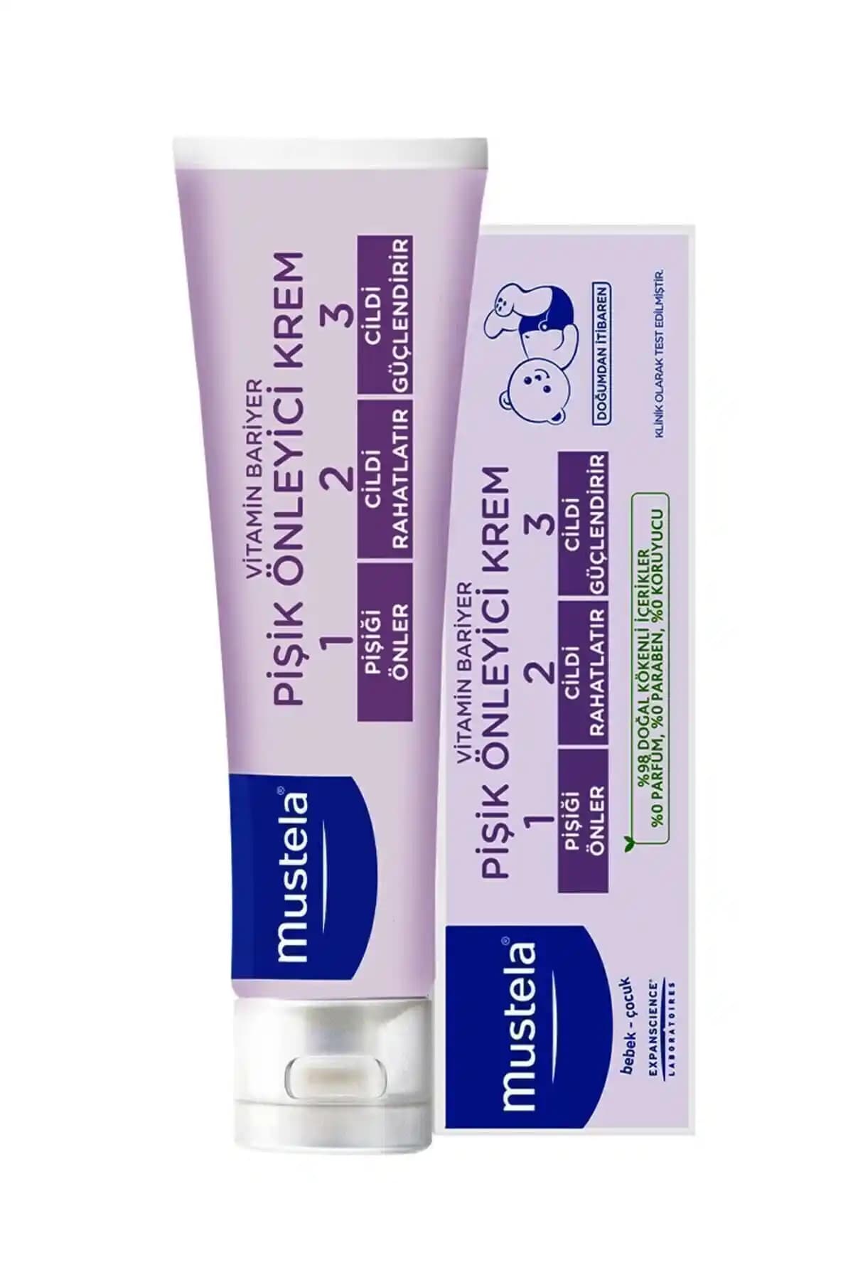Mustela Pişik Önleyici Krem 100 ml Bebek Cilt Sağlığını Koruyan Güvenilir Çözüm