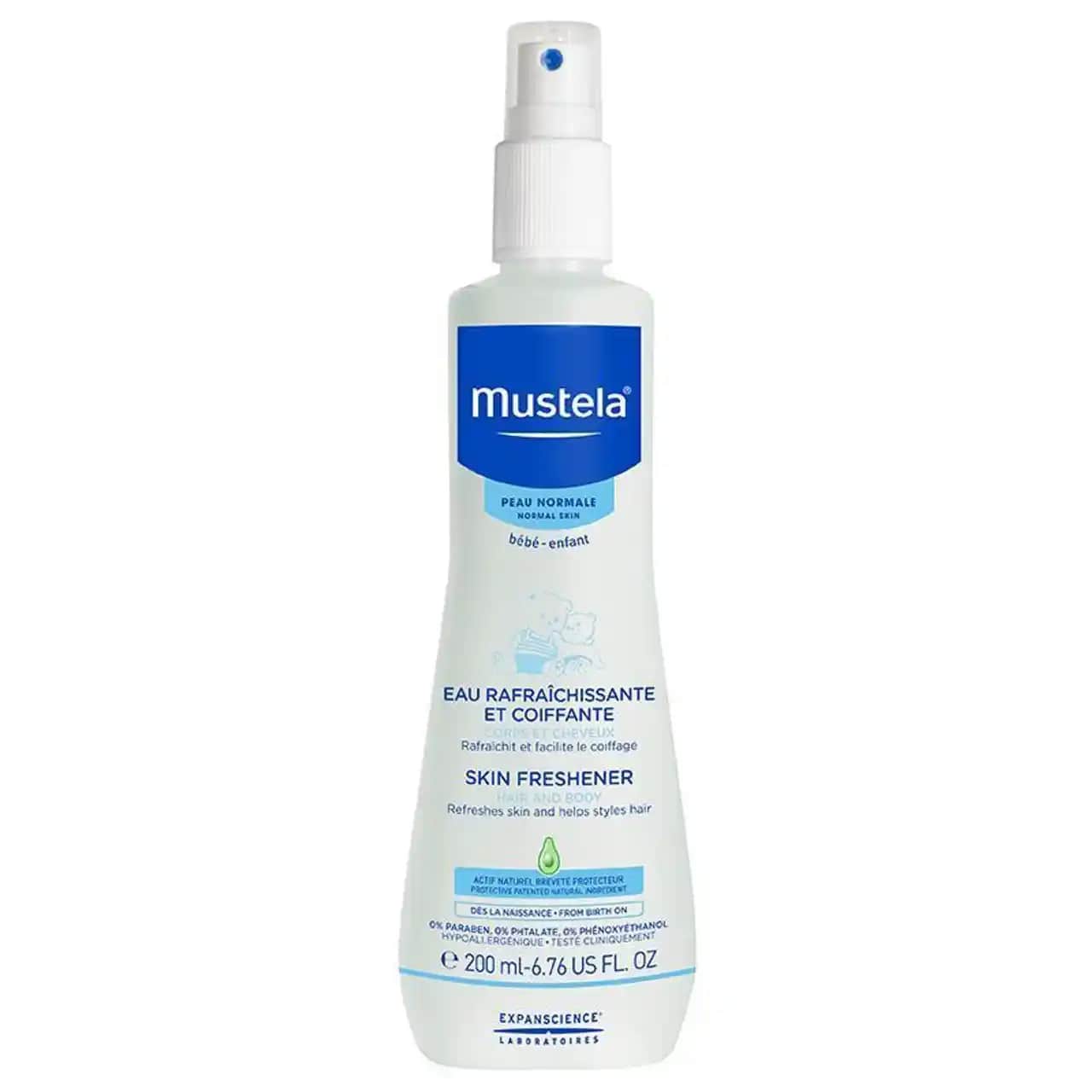 Mustela Skin Freshener ile Hassas Ciltler İçin Ferah ve Canlandırıcı Günlük Bakım