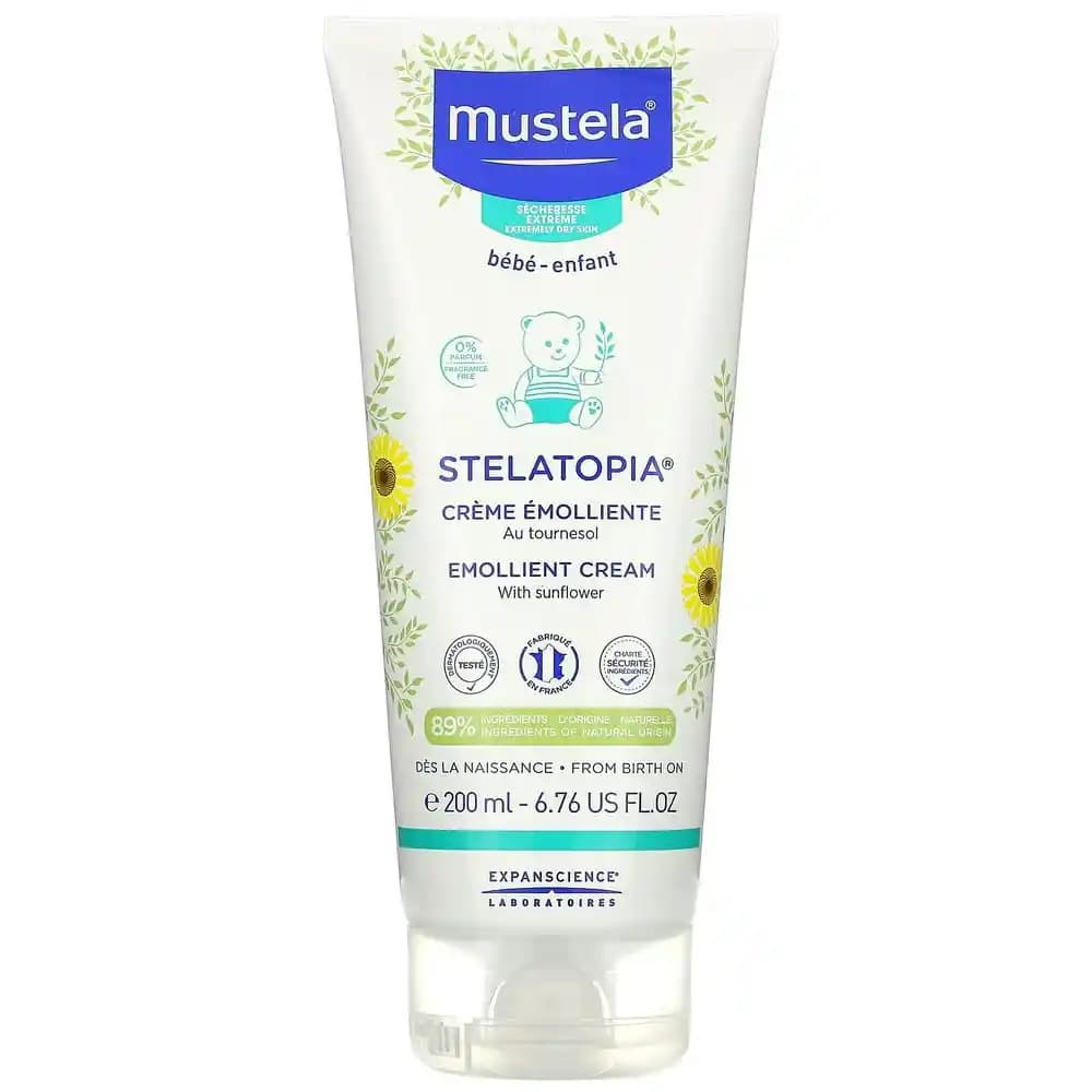 Mustela Stelatopia Emollient Krem: Hassas ve Kuru Ciltler İçin Güvenilir Bakım Çözümü