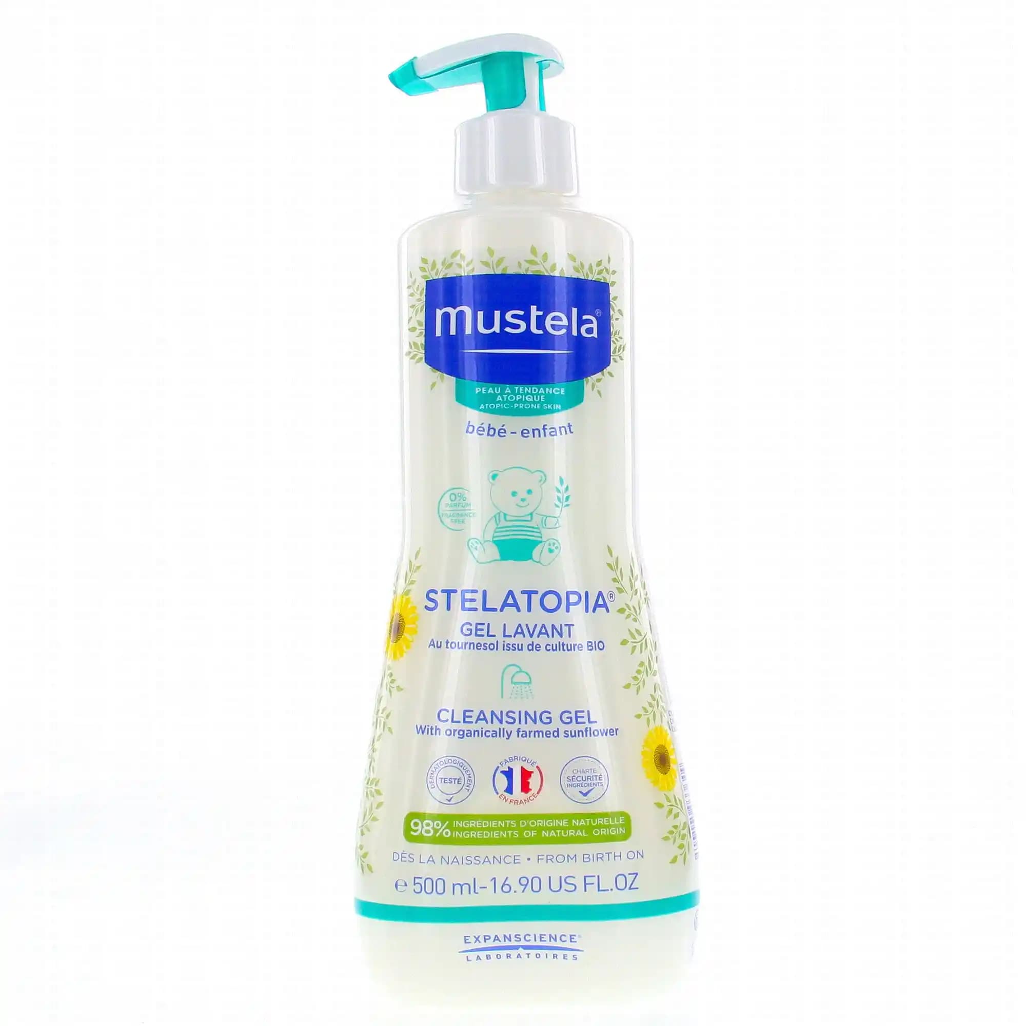 Mustela Stelatopia Gel Lavant: Hassas ve Atopik Ciltler İçin Doğal Temizlik Çözümü