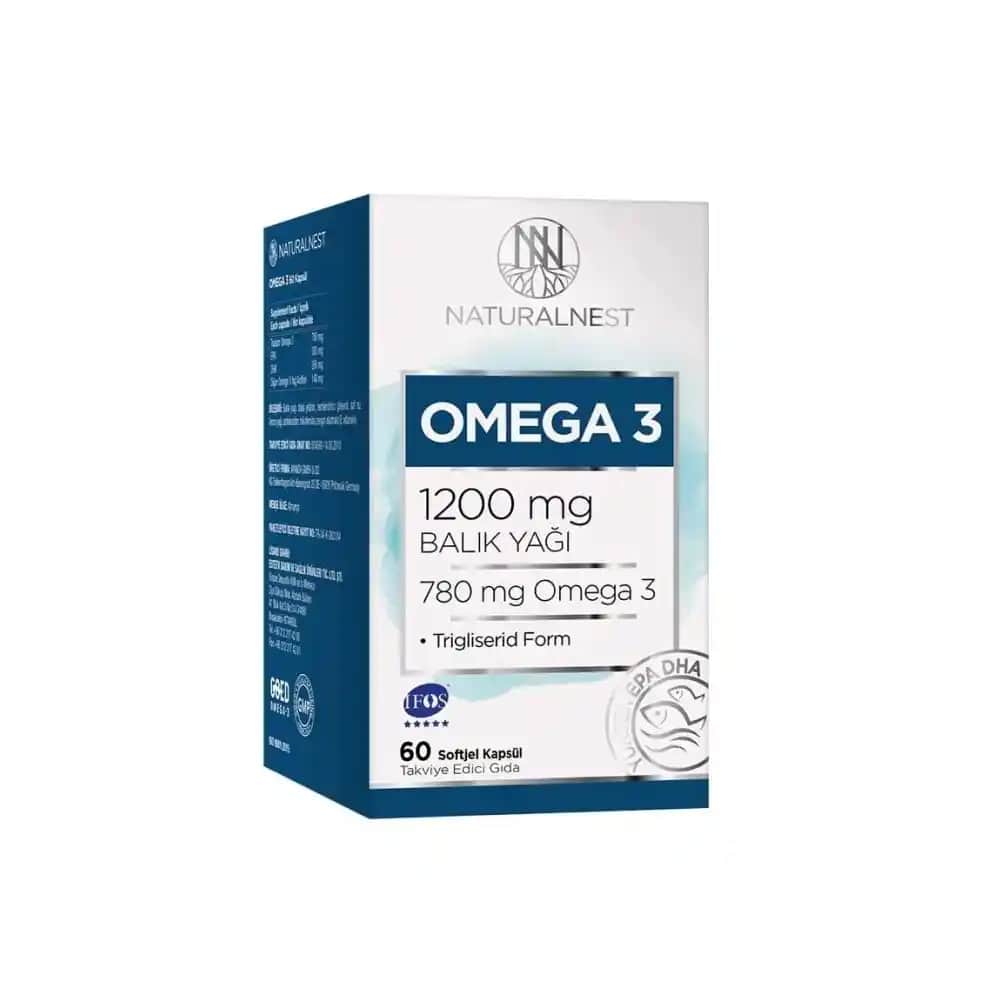 NaturalNest Omega 3 ile Doğal Cilt ve Saç Sağlığını Destekleyen Güçlü Takviye