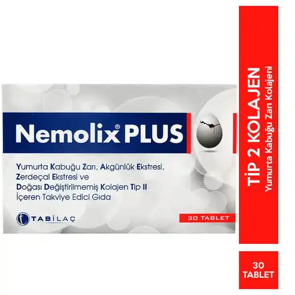 Nemolix Plus 30 Tablet ile Güçlü Cilt Sağlığı ve Yaşlanma Karşıtı Destek