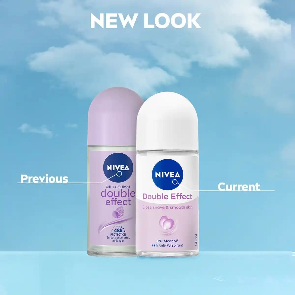 NIVEA Roll-On Double Effect: Ter ve Koku Kontrolü Sağlayan Çift Etkili Deodorant