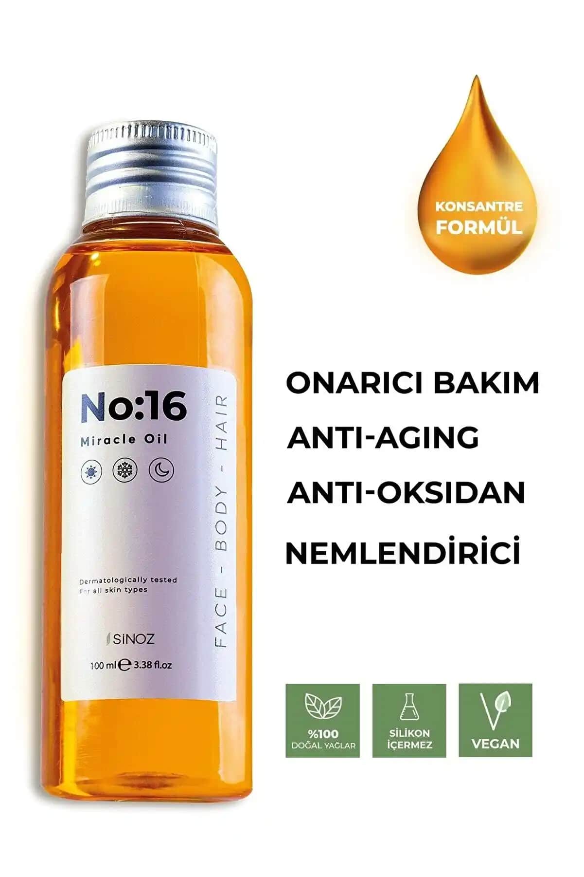 No16 Yağı: Doğal İçeriği ve Çok Yönlü Faydalarıyla Cilt Bakımında Devrim