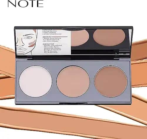 Note Kontür Paleti ile Yüz Hatlarınızı Belirginleştirme ve Makyajda Mükemmellik Sağlama