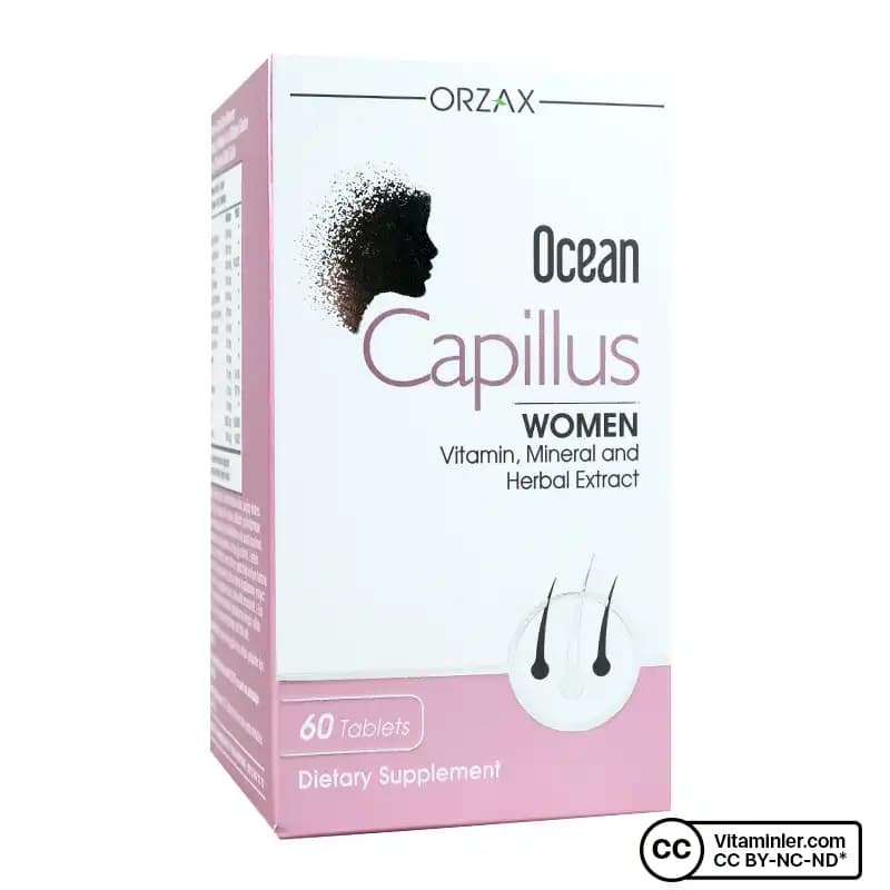 Ocean Capillus Woman: Kadınlar İçin Doğal Saç Bakımını Destekleyen Güçlü Takviye