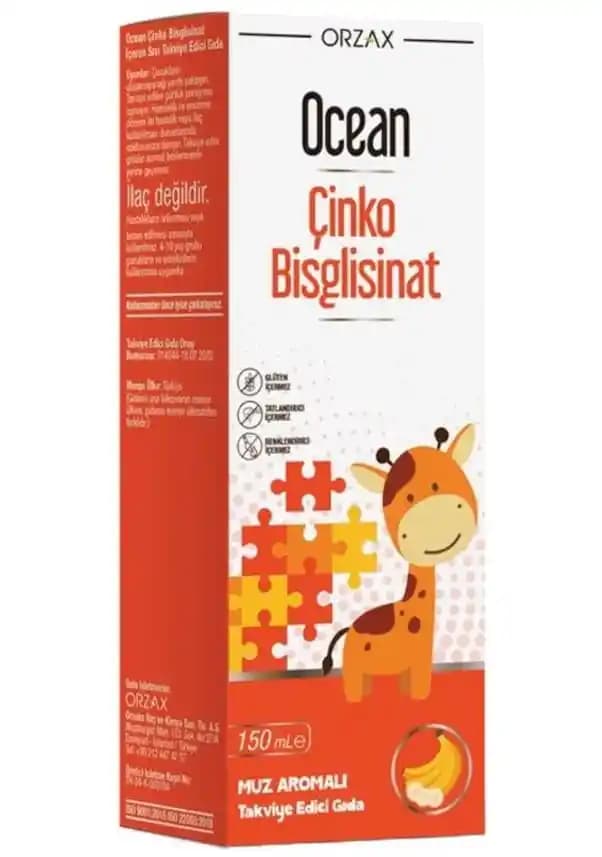 Ocean Çinko Şurup: Çocuklar ve Erişkinler İçin Güvenilir Çinko Takviyesi ve Faydaları