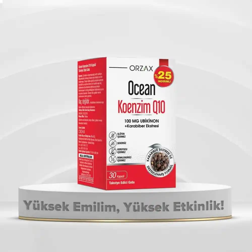 Ocean Koenzim Q10 ile Cilt Sağlığınızı Güçlendirin Yaşlanma Karşıtı Etkileriyle