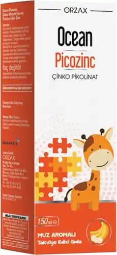 Ocean Picozinc Şurup ile Güçlü Bağışıklık ve Sağlıklı Gelişim İçin Çinko Takviyesi
