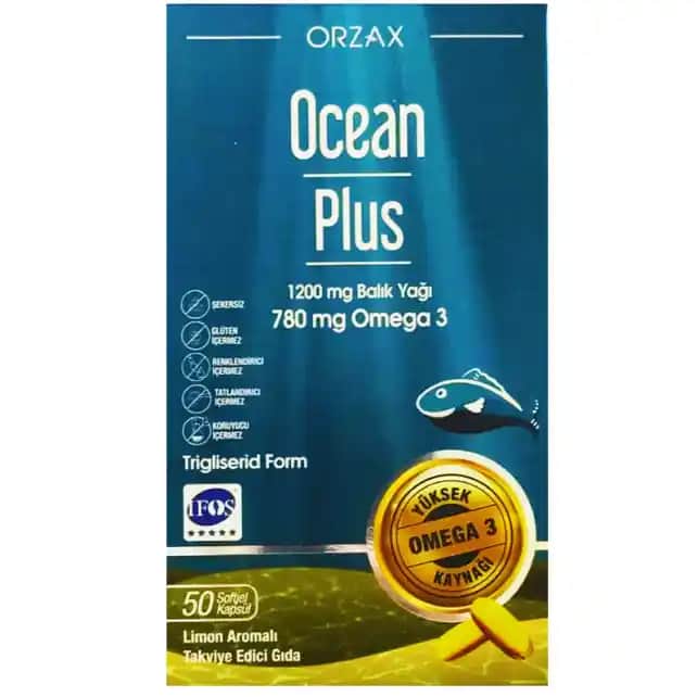 Ocean Plus 1200 mg Balık Yağı ile Sağlık ve Güzellikte Omega-3 Desteği