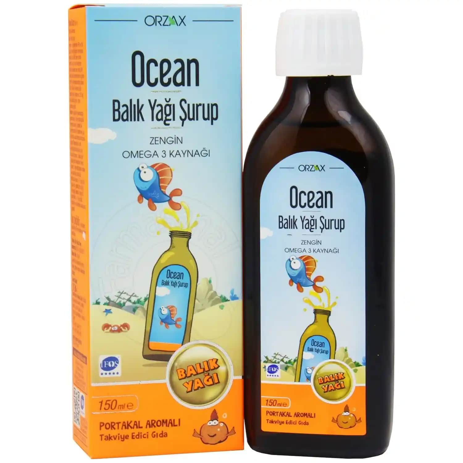 Ocean Şurup Balık Yağı: Sağlık ve Güzellik İçin Doğal Omega-3 Kaynağı
