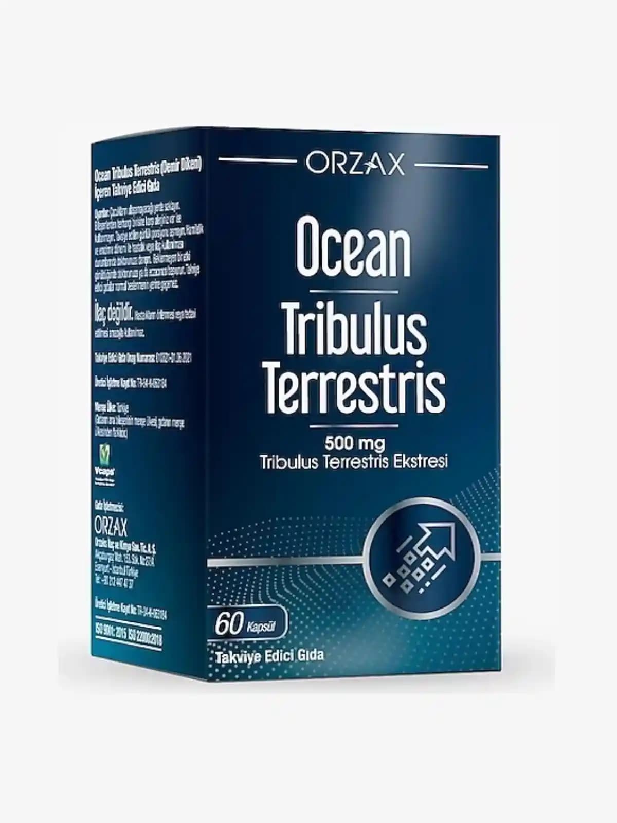 Ocean Tribulus Terrestris 500 mg ile Enerji ve Sağlığı Doğal Yollardan Destekleyin