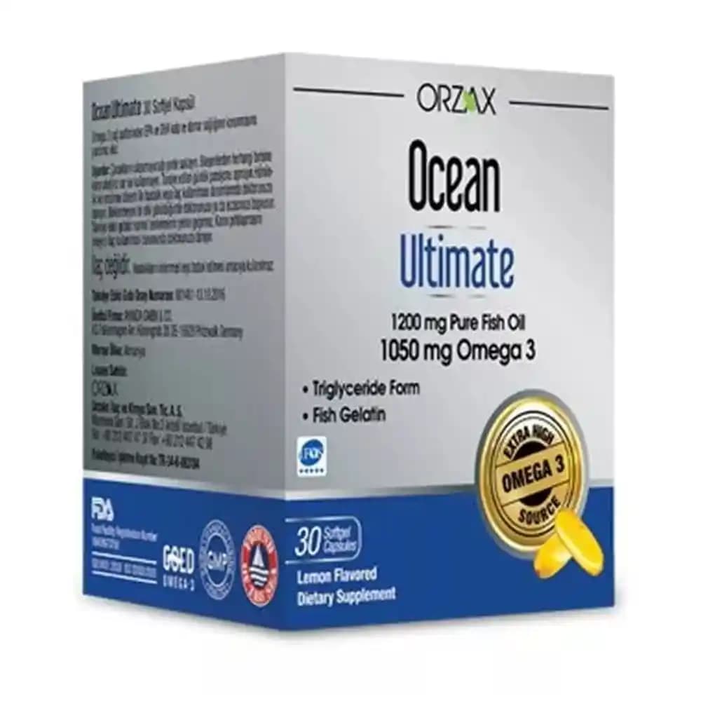 Ocean Ultimate 1050 mg Omega 3 Balık Yağı: Kozmetik ve Sağlık İçin Güçlü Takviye