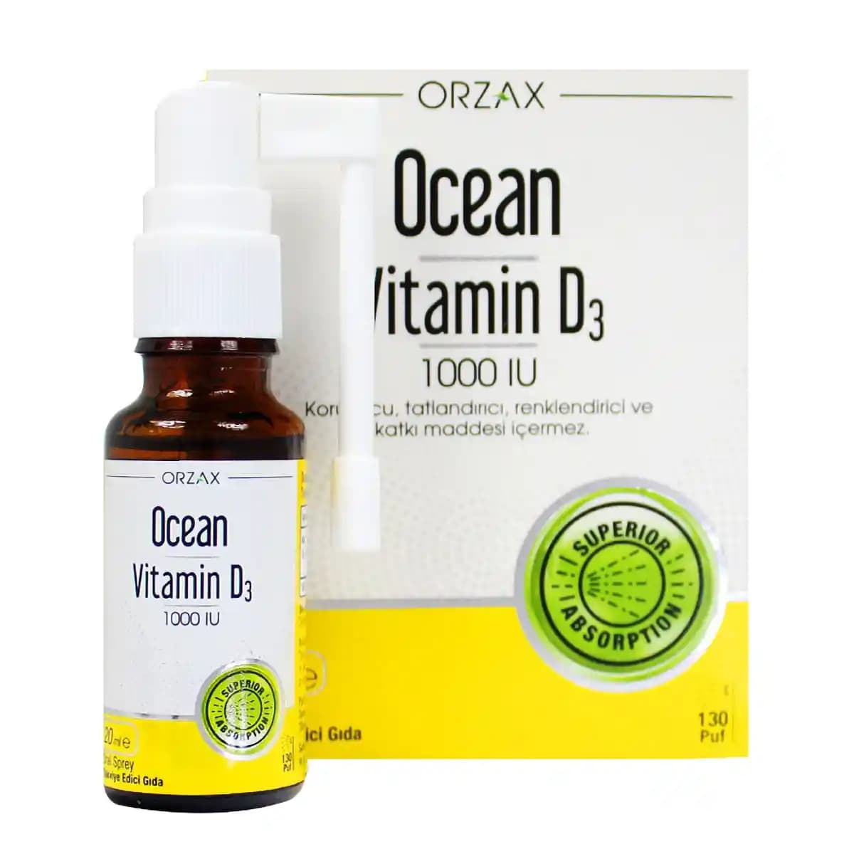 Ocean Vitamin D3 Sprey ile Bağışıklık Güçlendirme ve Cilt Sağlığı Destekleri