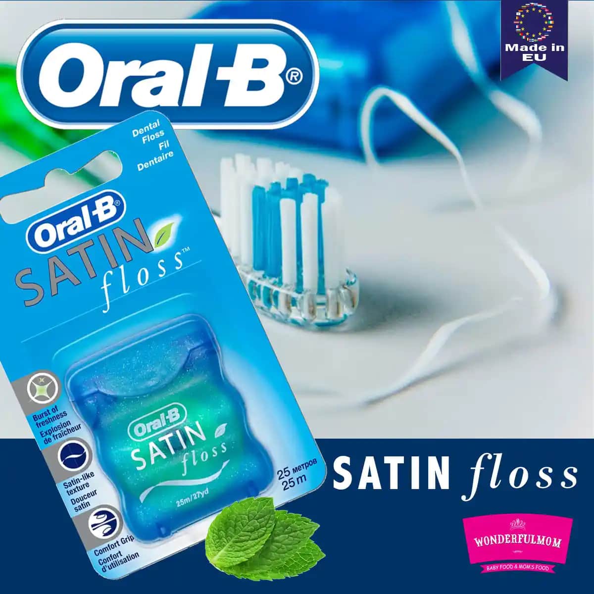 Oral-B Satin Floss ile Günlük Ağız Bakımında Etkili ve Konforlu Temizlik Çözümü