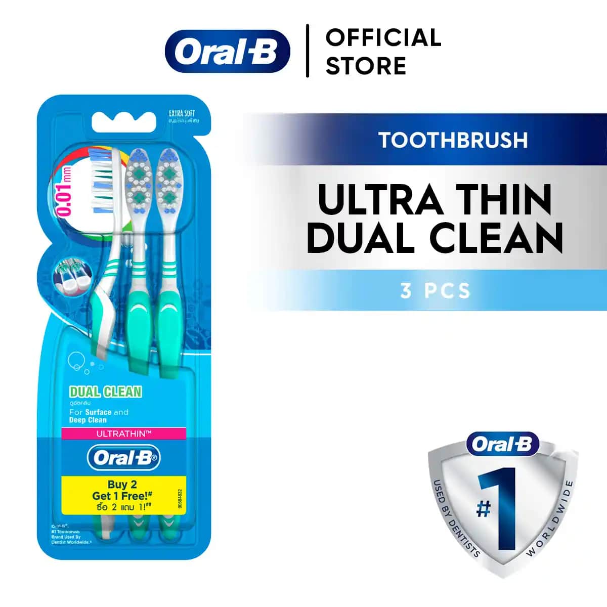 Oral-B Ultra Thin Serisi Hassas Dişler İçin Etkili ve Nazik Temizlik Sağlar