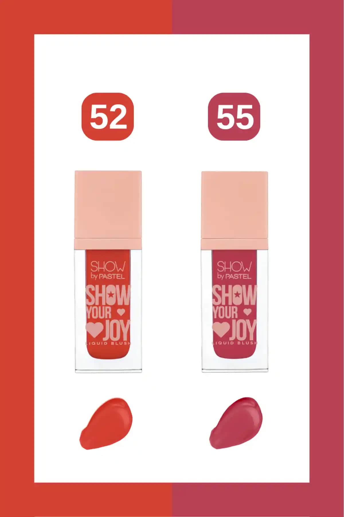 Pastel Show Your Joy Likit Allık 52 ile Doğal ve Taze Görünüm Sağlayan Günlük Makyaj Ürünü