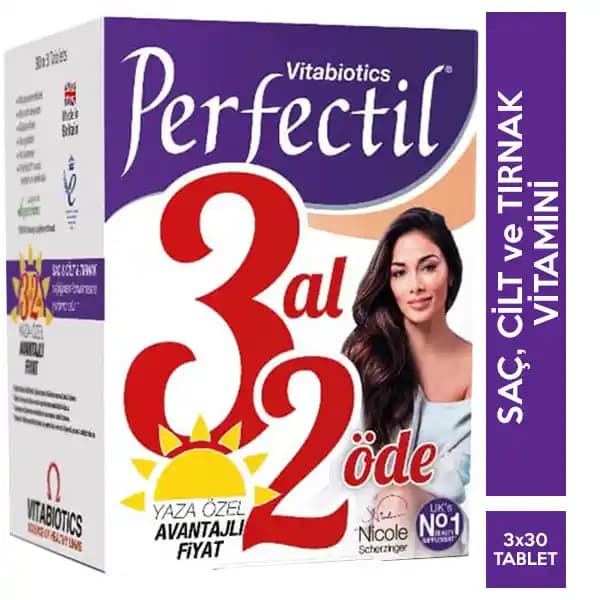 Perfectil Tabletleri: Cilt, Saç ve Tırnak Sağlığı İçin En İyi Güzellik Takviyesi