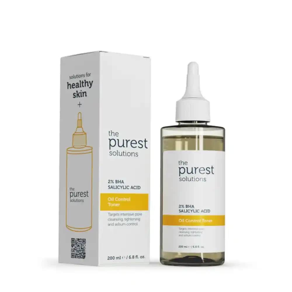 Purest Oil Control Toner ile Yağlı ve Akneye Eğilimli Ciltler İçin Temiz ve Sağlıklı Görünüm