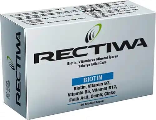 Rectiwa Biotin ile Güçlü ve Sağlıklı Saçlar İçin Doğru Takviye Seçeneği
