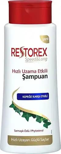 Restorex Hızlı Saç Uzatma Etkili Şampuanı Saç Sağlığını Güçlendiren Doğal Formül