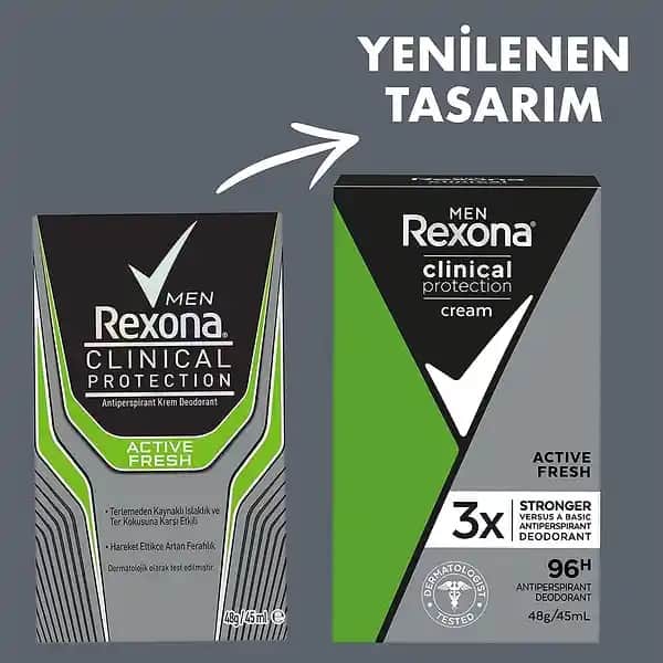 Rexona Duş Ferahlığı: Günlük Kullanım İçin Ferahlatıcı ve Uzun Süreli Koruma Sağlayan Deodorant