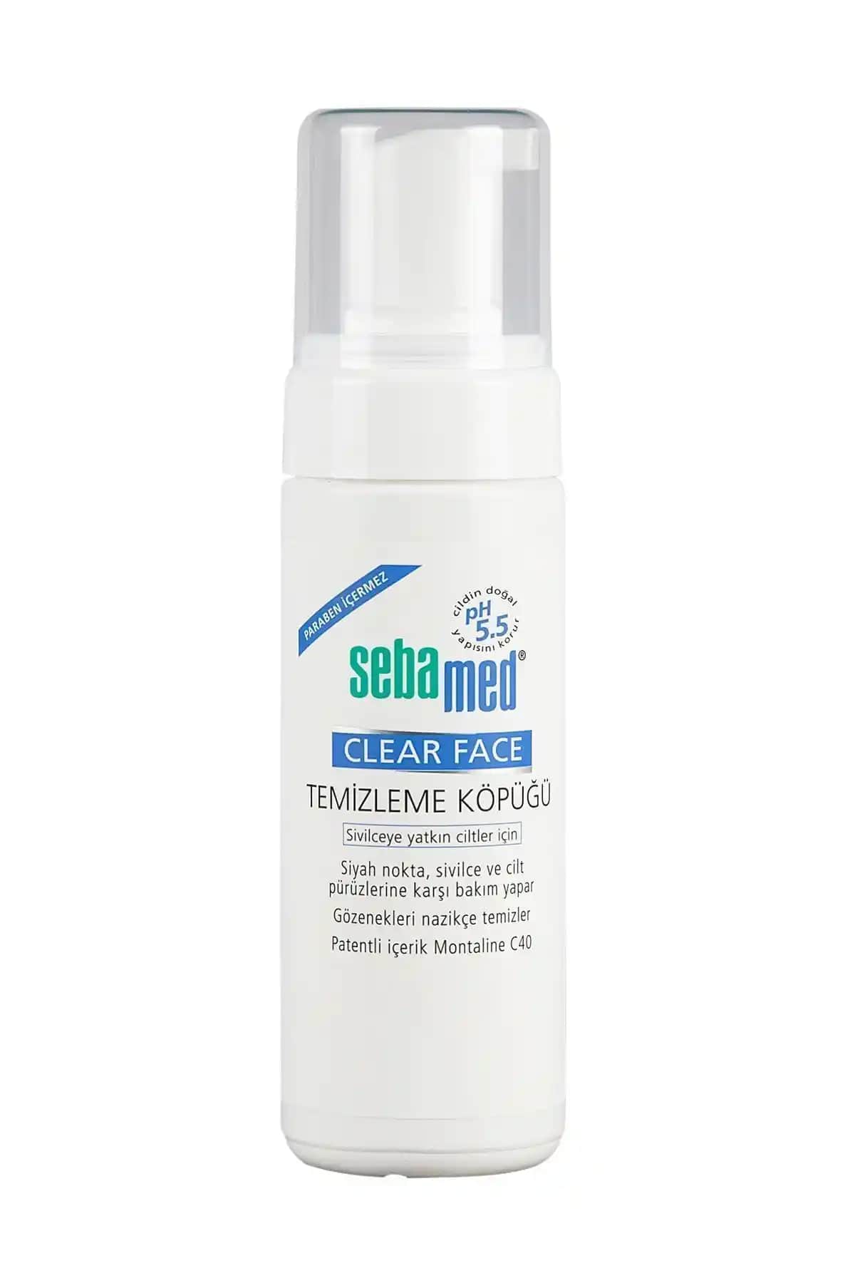 Sebamed Clear Face Köpük: Akne ve Yağlı Ciltler İçin Nazik ve Etkili Temizlik Ürünü