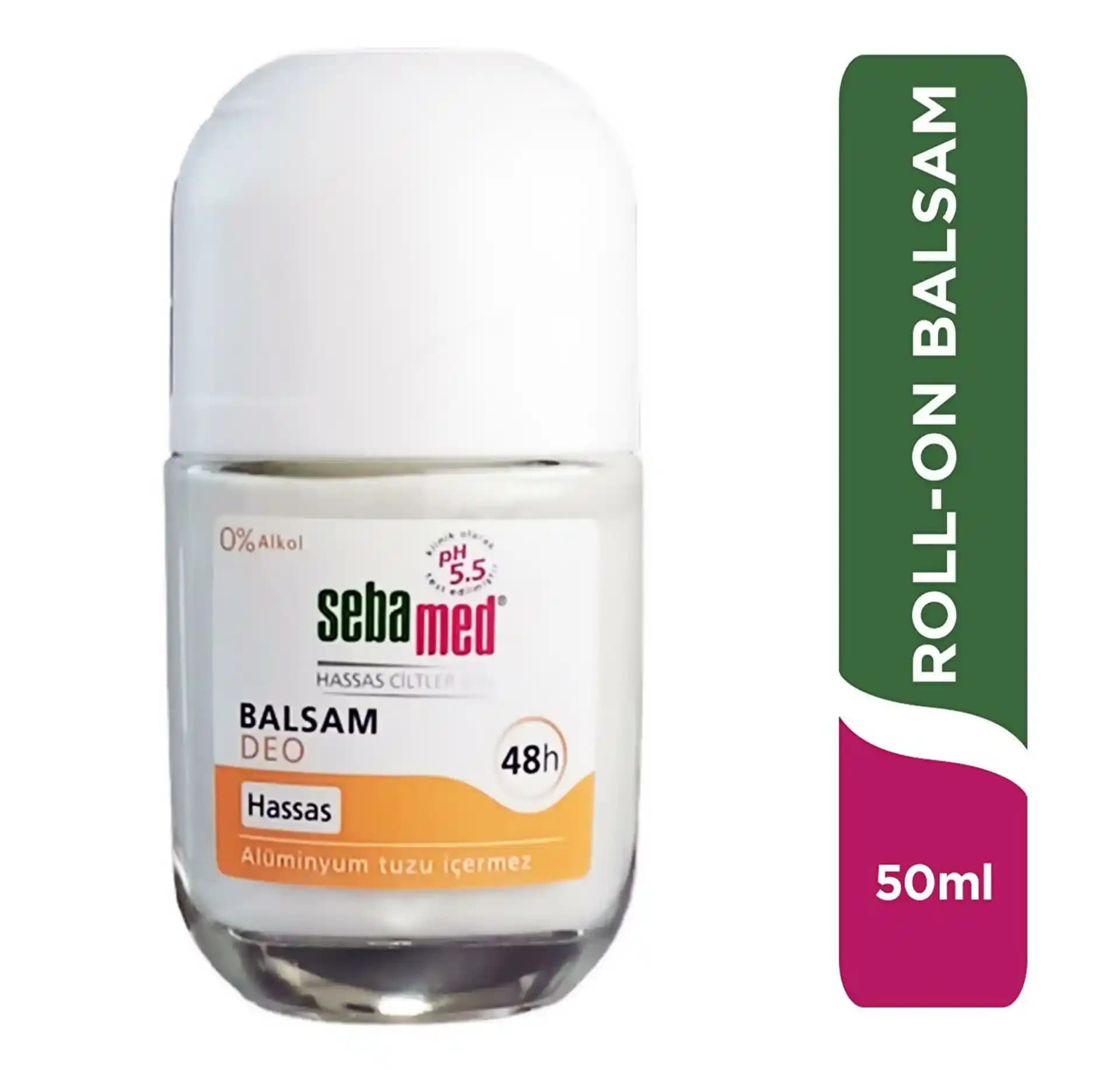 Sebamed Roll-On Balsam Hassas Ciltler İçin Güvenli ve Doğal Ter ve Koku Kontrolü Ürünü