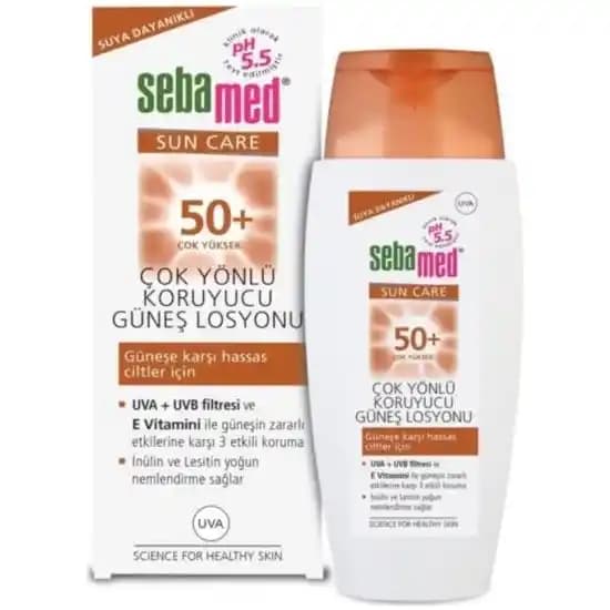 Sebamed SPF 50 Güneş Koruyucu Losyon Hassas Ciltler İçin Güçlü Koruma Sağlar