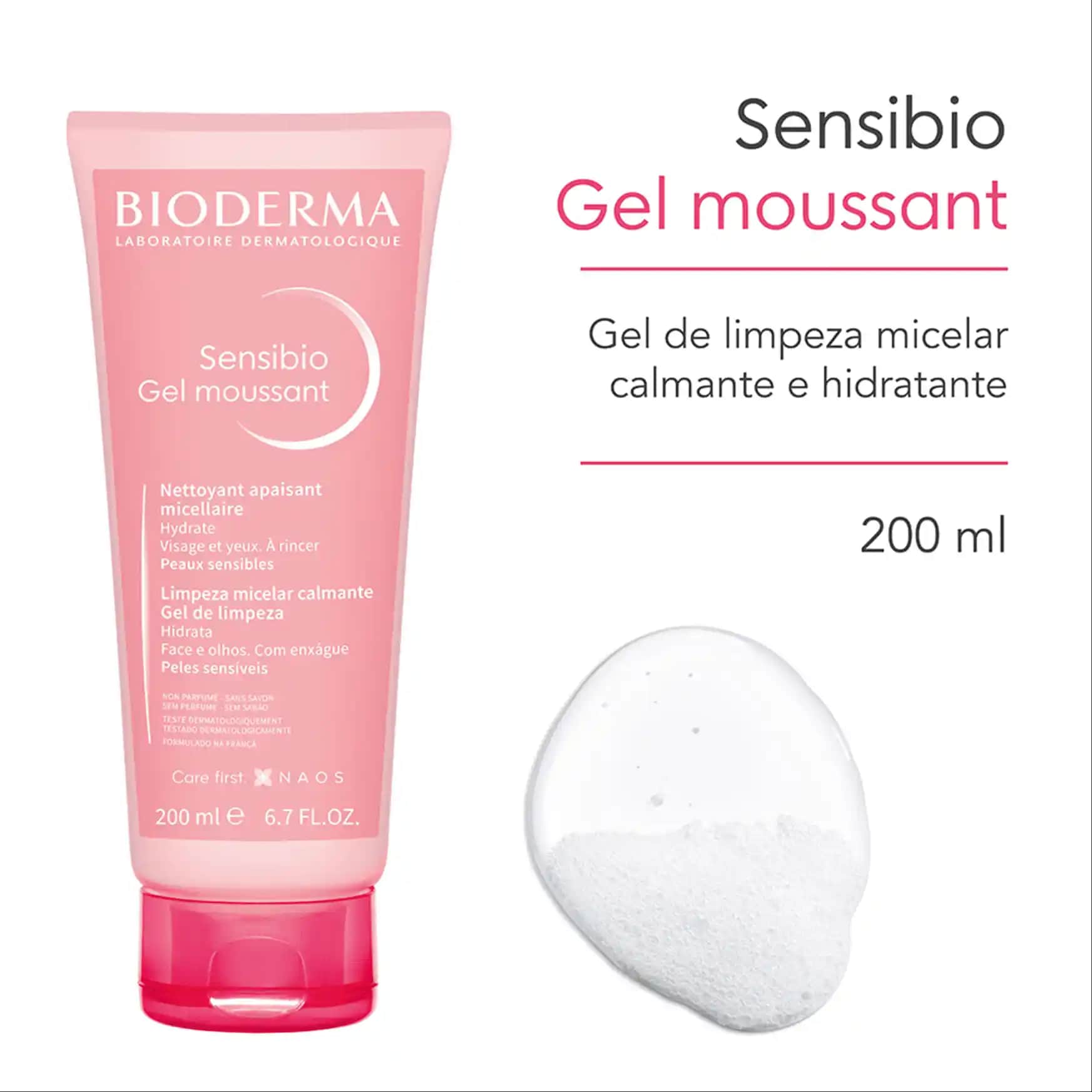Sensibio Gel Moussant Hassas Ciltler İçin Nazik Temizlik Çözümü 75-90 Karakter