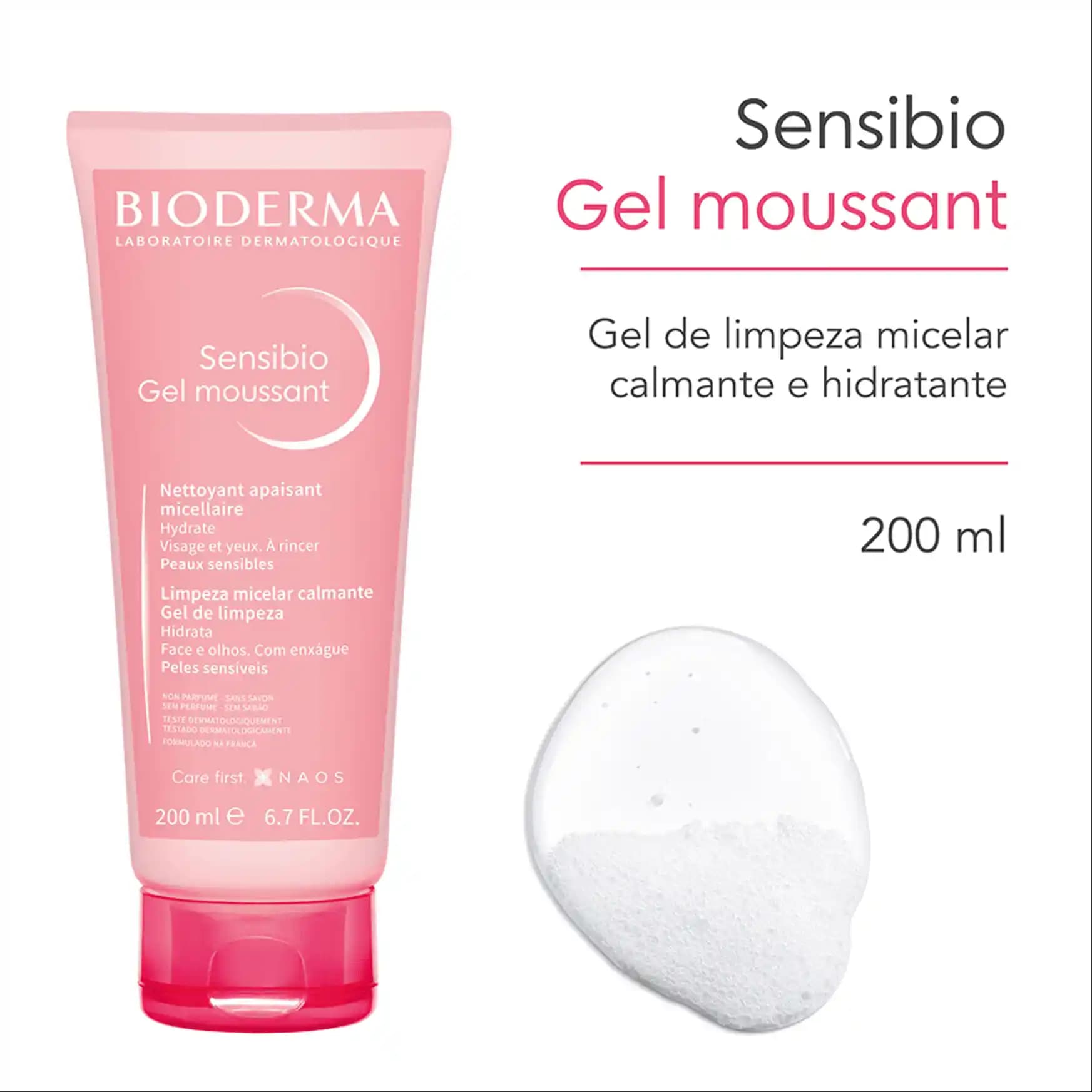 Sensibio Gel Moussant Hassas Ciltler İçin Nazik Temizlik Çözümü 75-90 Karakter