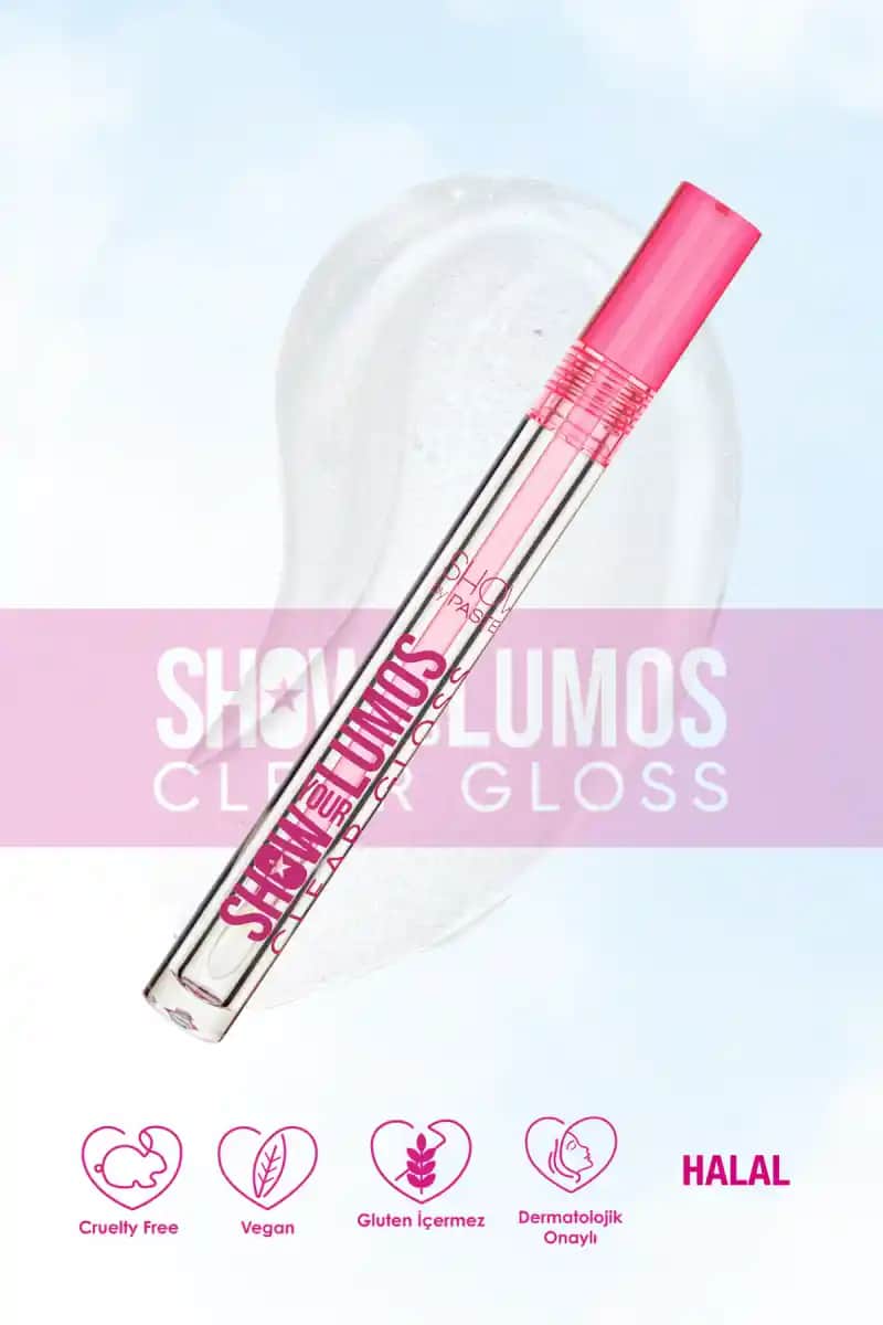 Show Your Lumos Gloss ile Doğal Parlaklık ve Işıltı Sağlayan Kozmetik Ürünleri