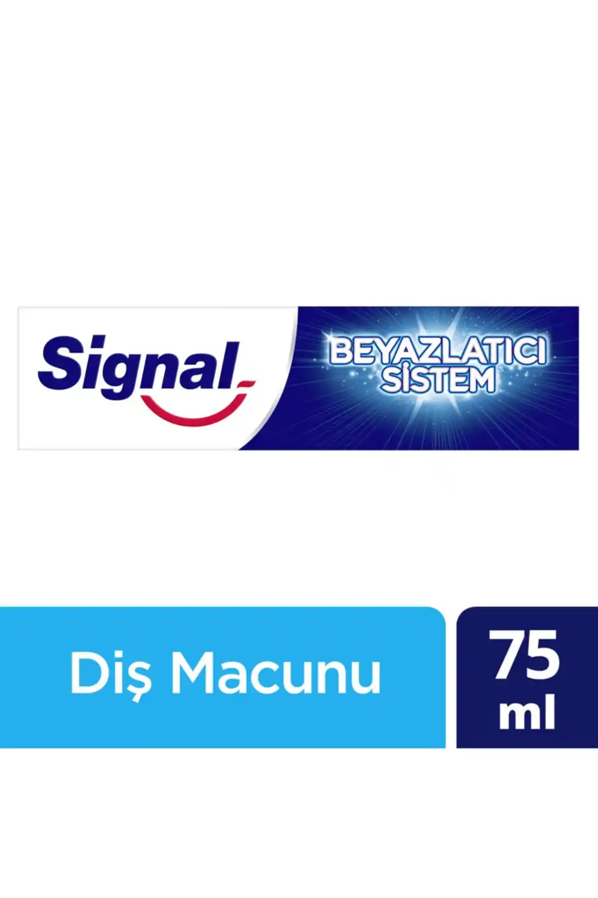 Signal Beyazlatıcı Sistem 75 ml: Güçlü ve Güvenilir Diş Beyazlatma Çözümü