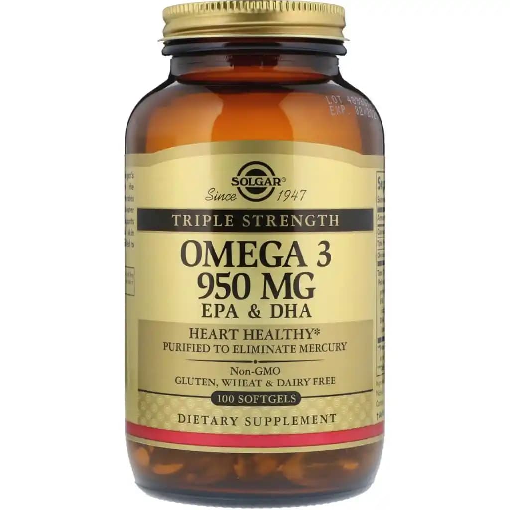 Solgar 950 Omega 3 Takviyesi: Cilt Sağlığı ve Güzellik İçin En Güvenilir Seçenek