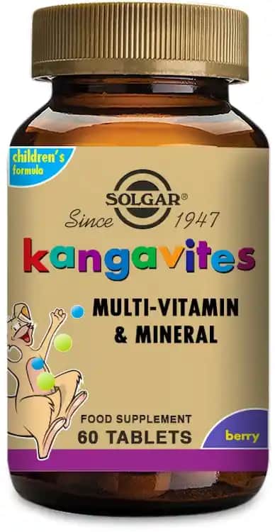Solgar Kangavites Multivitamin: Çocuklar İçin Güçlü ve Güvenilir Beslenme Takviyesi