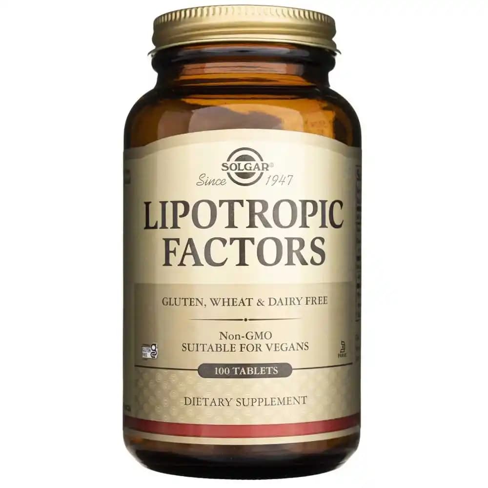 Solgar Lipotropic Factors ile Karaciğer ve Metabolizma Desteği Sağlayan Takviyeler