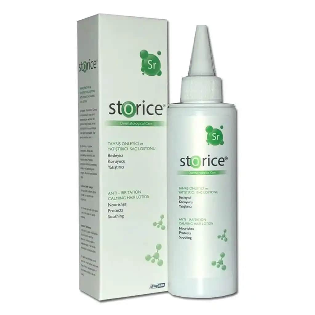 Storice Saç Losyonu: Hassas Saç Derisi İçin Güçlendirici ve Rahatlatıcı Çözüm
