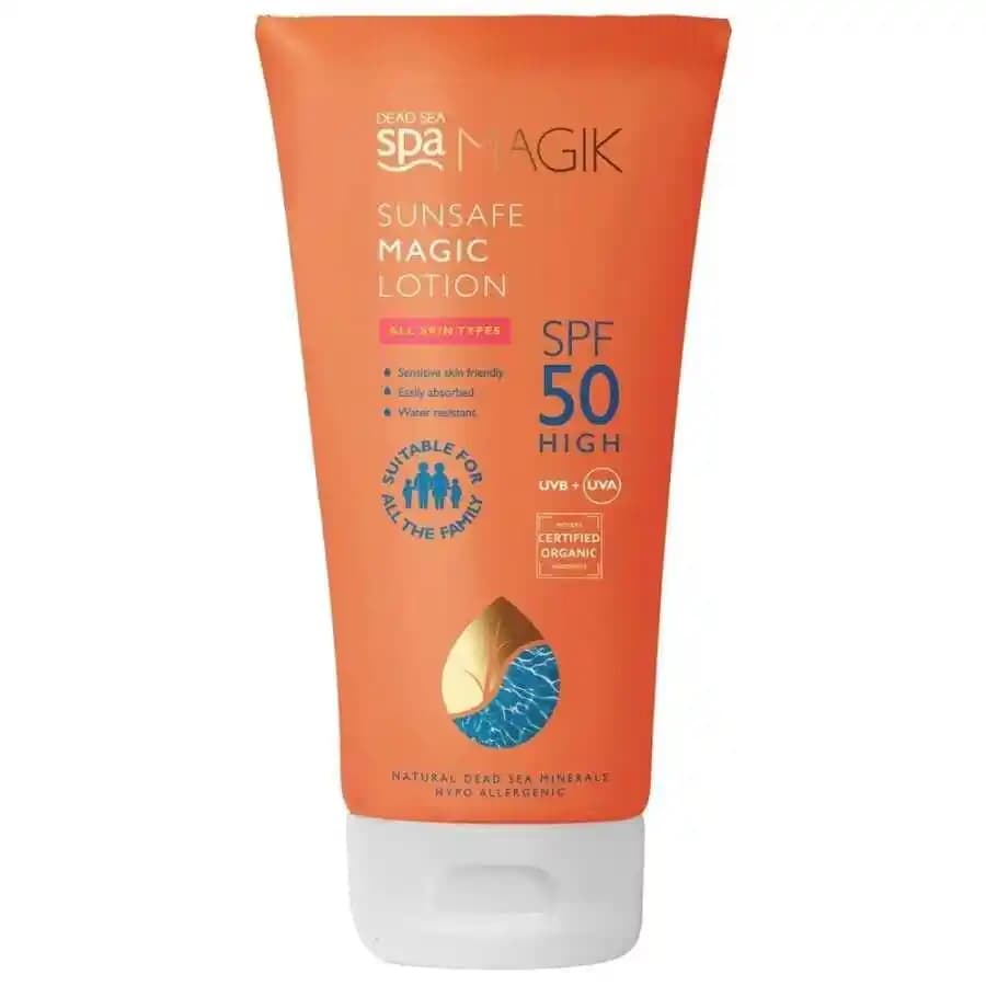 Sunsafe Magic Lotion SPF 50 ile Güneş Koruma ve Cilt Sağlığını Güvence Altına Alın