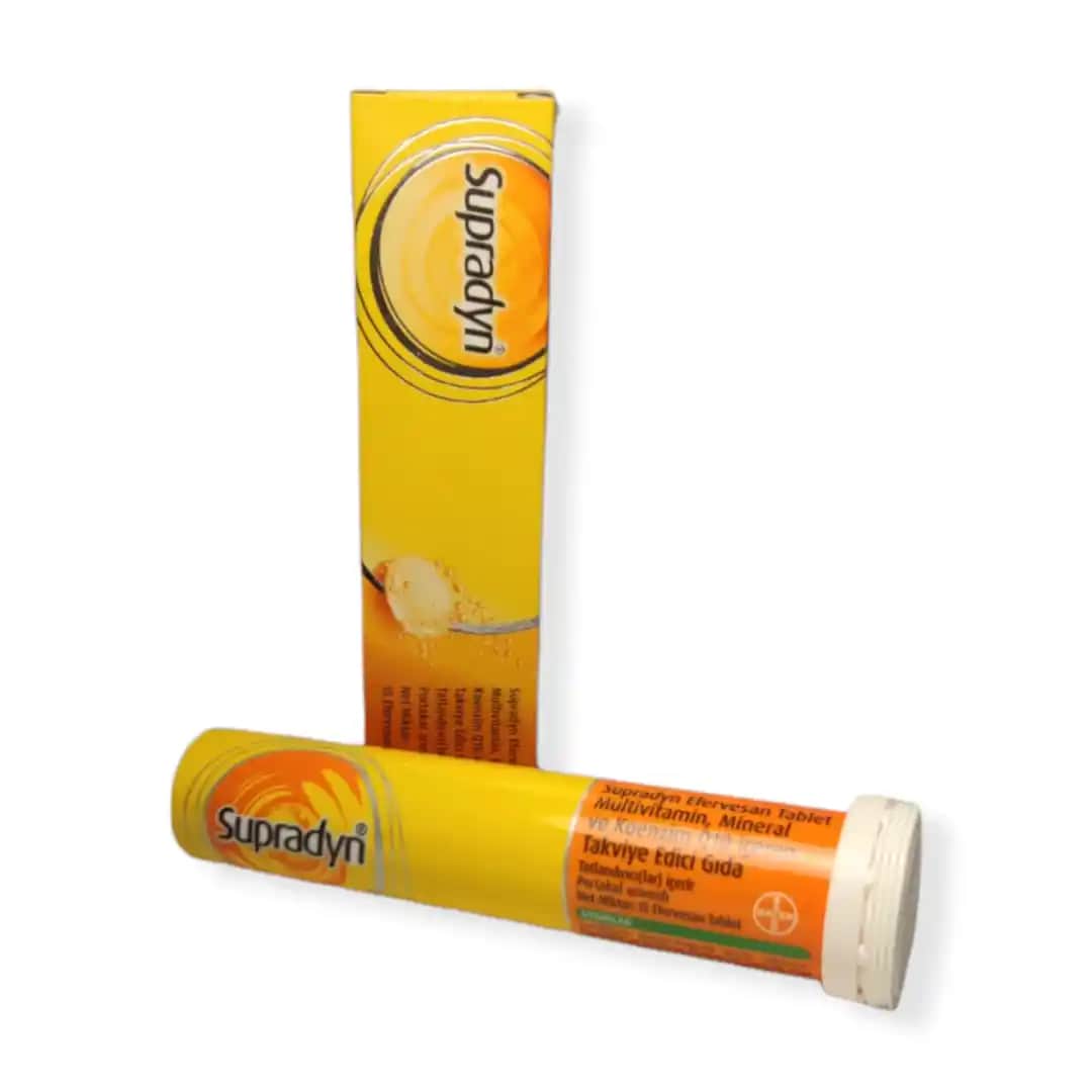Supradyn 15 Efervesan Tablet ile Günlük Enerji ve Bağışıklık Desteği Sağlama Rehberi