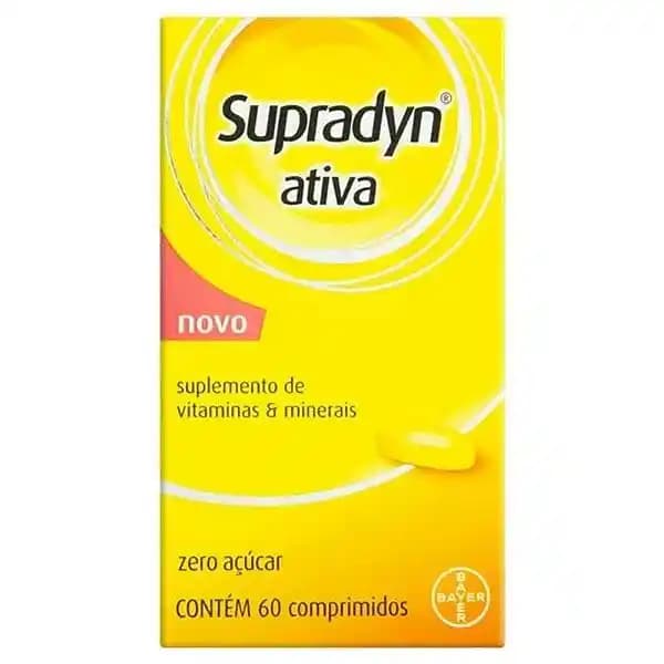 Supradyn 60 Günlük Enerji ve Bağışıklık Destekleyici Multivitamin Takviyesi